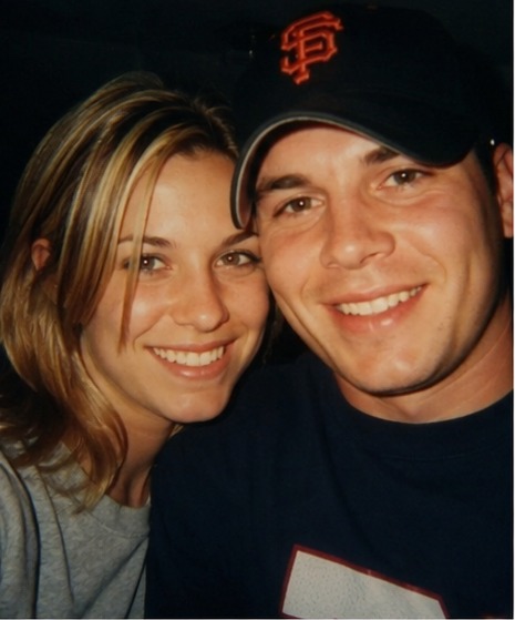 Ashley and Jimmy, early on