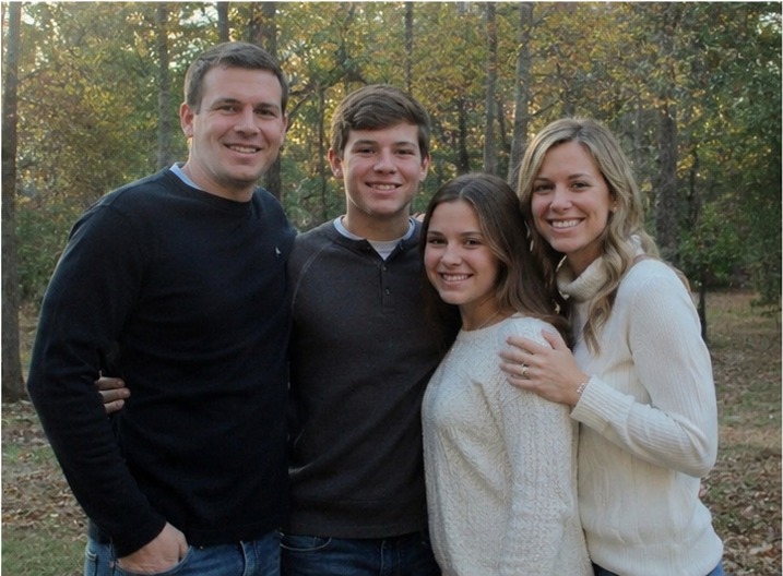 Ashley and Jimmy with their kids
